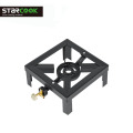 Single Cast Iron Burner Gas Stove Portable BBQ Grills